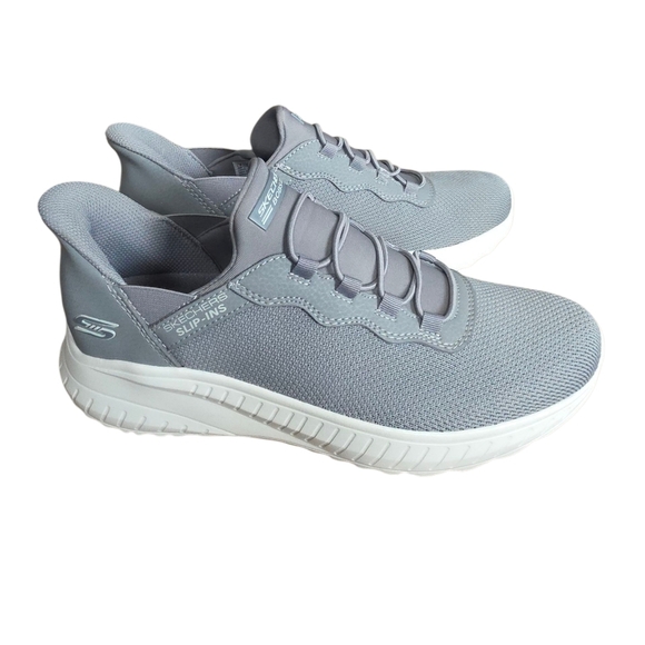 Skechers Men's Hands Free Slip Ins Chaos Daily Hype/ Gray/ Size 9 New NWOT - Picture 3 of 15